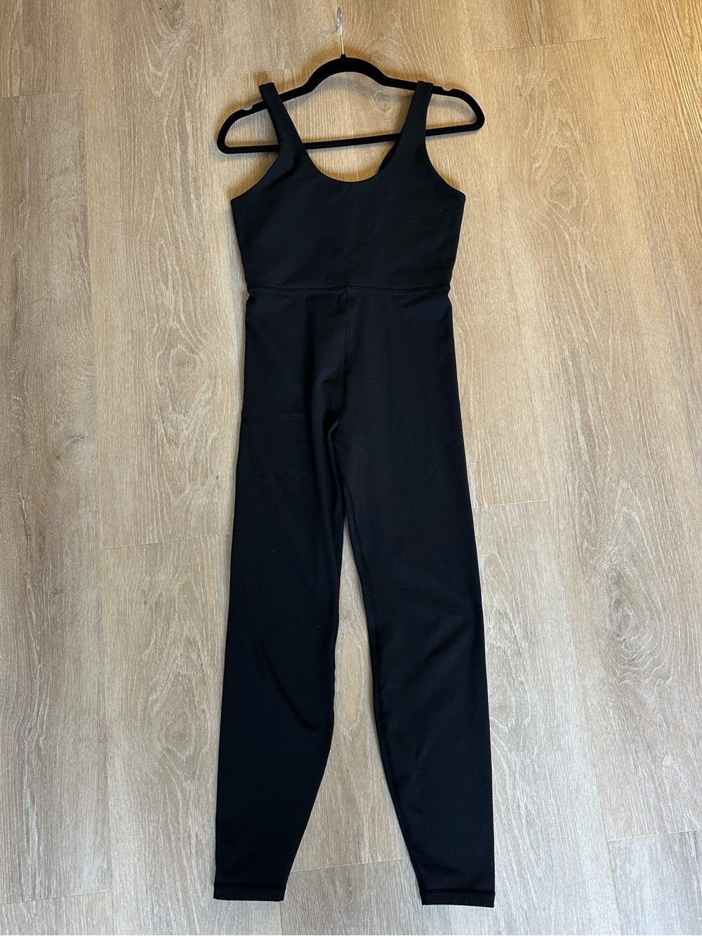 WeWoreWhat Scoopneck Black Unitard